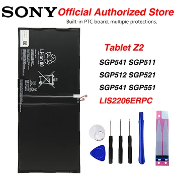 Original Sony Tablet Battery For SONY Xperia Tablet Z2 SGP541CN SGP511 SGP512 SGP521 SGP541 SGP551 Tablet LIS2206ERPC 6000mAh
Original Sony Tablet Battery For SONY Xperia Tablet Z2 SGP541CN SGP511 SGP512 SGP521 SGP541 SGP551 Tablet LIS2206ERPC 6000mAh