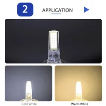 

PACKL OF 10 LED G4 G9 led Bulb 3W 6W 10W AC/DC 12V 220V 240V COB LED G4 G9 Dimmable Lamp replace Halogen Spotlight Chandelier