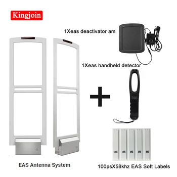 EAS Security Gate Antenna 58khz System with Deactivator Soft tags Handheld Frequency Tester
EAS Security Gate Antenna 58khz System with Deactivator Soft tags Handheld Frequency Tester