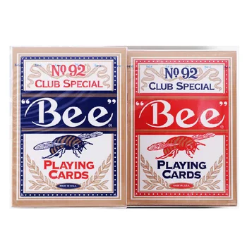 100% New NO.92 BEE Playing Cards Magic Category Poker Cards for Professional Magician
100% New NO.92 BEE Playing Cards Magic Category Poker Cards for Professional Magician