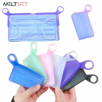 Portable Silicone Mask Storage Clip Face Mask Storage Box Foldable Mask Temporary Storage Bag Container Disposable Masks Case
Portable Silicone Mask Storage Clip Face Mask Storage Box Foldable Mask Temporary Storage Bag Container Disposable Masks Case
