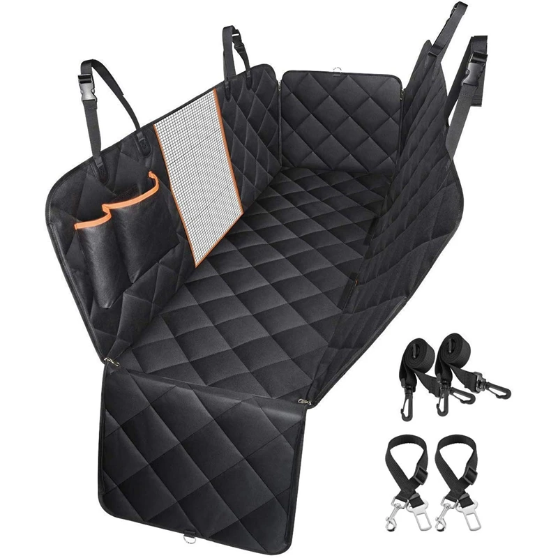 Upgraded Pet Seat Cover, More Durable Dog Car Seat Cover with Air Circulation Window, 600D Oxford Fabric 2 Dog Seat Belts and St
Upgraded Pet Seat Cover, More Durable Dog Car Seat Cover with Air Circulation Window, 600D Oxford Fabric 2 Dog Seat Belts and St