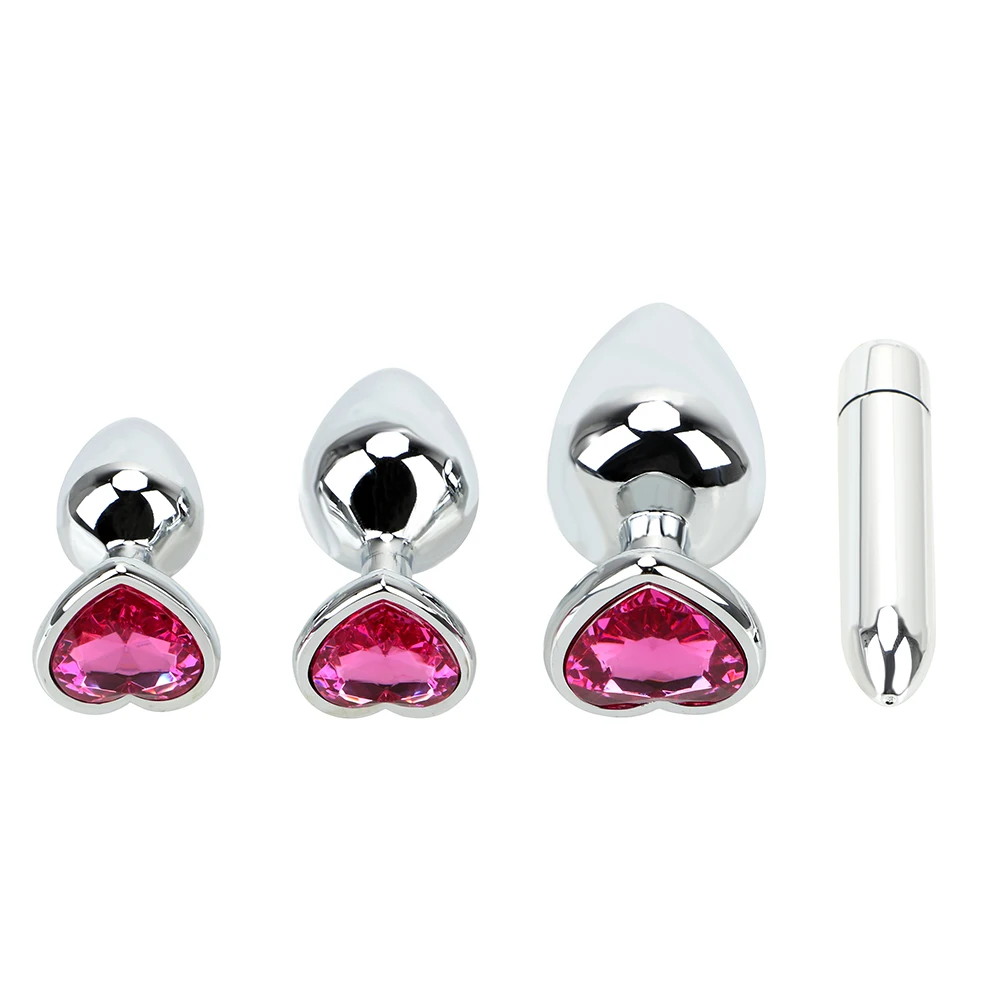 Stainless Steel Butt Plug Vibrators For Women Vaginal Erotic Massager Sex Products Anal Plugs Dildo Beads Sex Toy Vagina Insert Stainless Steel Butt Plug Vibrators For Women Vaginal Erotic Massager Sex Products Anal Plugs Dildo Beads Sex Toy Vagina Insert