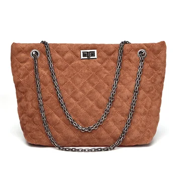 Autumn/Winter 2019 New Velour Fabric Chain Big Bag Fashion Large Capacity Handbag Women's Bag One-shoulder Bag Women Bag 
Autumn/Winter 2019 New Velour Fabric Chain Big Bag Fashion Large Capacity Handbag Women's Bag One-shoulder Bag Women Bag