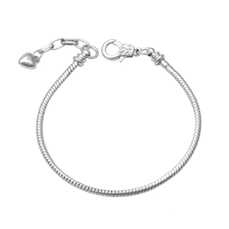 Фото Подходит для Pandora из нержавеющей стали серебро 925 оригинальный браслет женщин Femme