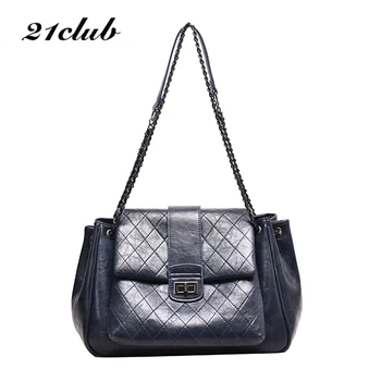 21CLUB Brand Fashion Large capacity Chains Diamond lattice Ladies Totes Shopping Working Solid Color Women handbag Shoulder Bags
21CLUB Brand Fashion Large capacity Chains Diamond lattice Ladies Totes Shopping Working Solid Color Women handbag Shoulder Bags