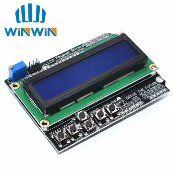 Freeshipping 10pcs LCD 1602 character LCD input / output expansion board LCD Keypad Shield
Freeshipping 10pcs LCD 1602 character LCD input / output expansion board LCD Keypad Shield