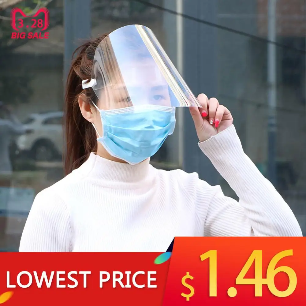 Safety Clear Grinding Face Shield Screen Mask Visor Eye Protection Anti-fog Protective Prevent Saliva Splash Mask Dropshipping
Safety Clear Grinding Face Shield Screen Mask Visor Eye Protection Anti-fog Protective Prevent Saliva Splash Mask Dropshipping
