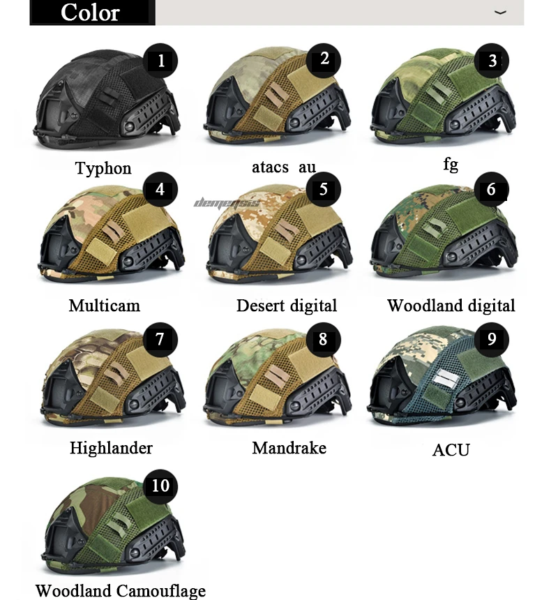 Generic Army Airsoft Paintball Helmet Cover Military Tactical Jumia