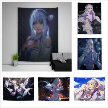 Re Zero Kara Hajimeru Isekai Seikatsu Emilia Tapestry Art Wall Hanging Sofa Table Bed Cover Home Decor Dorm Gift
Re Zero Kara Hajimeru Isekai Seikatsu Emilia Tapestry Art Wall Hanging Sofa Table Bed Cover Home Decor Dorm Gift