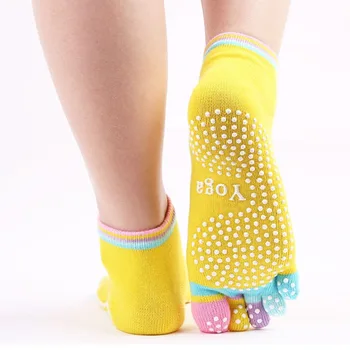 Full Grip Exercise Yoga Socks Non Slip Full Toe Socks Coloful Five Toe Fingers Fitness Gym Sock For Dance Ballet Sports
Full Grip Exercise Yoga Socks Non Slip Full Toe Socks Coloful Five Toe Fingers Fitness Gym Sock For Dance Ballet Sports