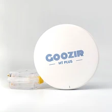 Goozir HT Plus White Zirconia 98mm(10-25) Dental Zirconia Blocks For Dental CAD CAM Dental 
Goozir HT Plus White Zirconia 98mm(10-25) Dental Zirconia Blocks For Dental CAD CAM Dental