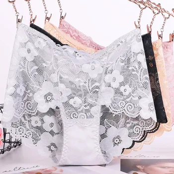 2pcs/Set Sexy Lace Briefs Women's Lingerie Summer Underwear Soft Cotton Crotch Panties Transparent Underpants Female Intimates
2pcs/Set Sexy Lace Briefs Women's Lingerie Summer Underwear Soft Cotton Crotch Panties Transparent Underpants Female Intimates