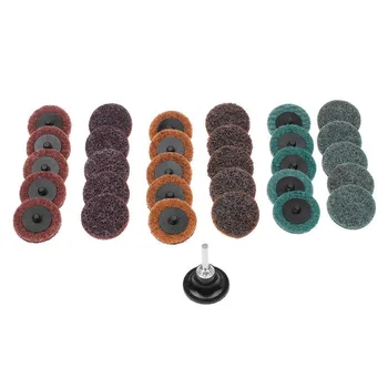 31pcs/set Mix 2inch 50mm Sanding Discs Brite Roll Lock Surface Coarse Pads 400-600 Grit 150 120Grit Disc Quick-change & Steady
31pcs/set Mix 2inch 50mm Sanding Discs Brite Roll Lock Surface Coarse Pads 400-600 Grit 150 120Grit Disc Quick-change & Steady