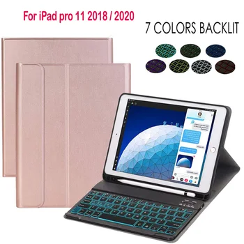 Backlit Bluetooth Keyboard Case for iPad pro 11 Keyboard Case with Pencil Holder for Apple iPad pro 11 2018 2020 Cover
Backlit Bluetooth Keyboard Case for iPad pro 11 Keyboard Case with Pencil Holder for Apple iPad pro 11 2018 2020 Cover