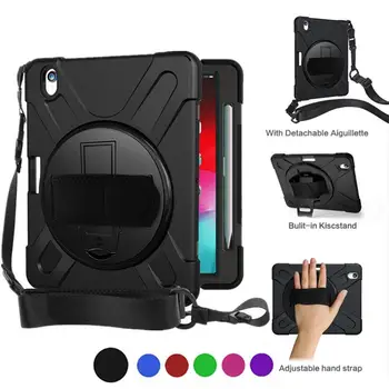 Case For New iPad Pro 11 inch 2018 (2020) Heavy Duty Rugged Shockproof Cover 360 Rotate Kickstand/Hand+Neck Strap+Pencil Holder
Case For New iPad Pro 11 inch 2018 (2020) Heavy Duty Rugged Shockproof Cover 360 Rotate Kickstand/Hand+Neck Strap+Pencil Holder