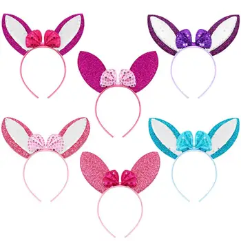 6pcs Glitter Sequin Bowknot Cute Hair Accessories Headdress Hairband Hair Hoop for Costume Balls Party Cosplay
6pcs Glitter Sequin Bowknot Cute Hair Accessories Headdress Hairband Hair Hoop for Costume Balls Party Cosplay