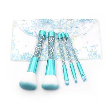 5 Pcs Fashion Design Clear Transparent Crystal Diamond Material Handle Makeup Brush Set Tools
5 Pcs Fashion Design Clear Transparent Crystal Diamond Material Handle Makeup Brush Set Tools