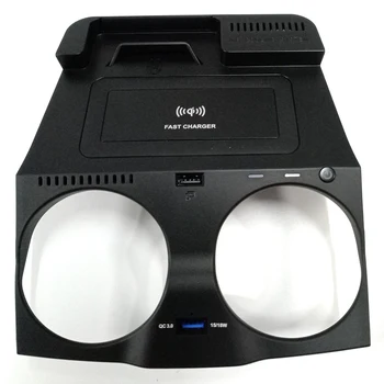 Car QI Wireless Charger Phone Charger Center Console Charging Phone Holder for G30 G38 GT 5 6 Series 2017 2018 2019
Car QI Wireless Charger Phone Charger Center Console Charging Phone Holder for G30 G38 GT 5 6 Series 2017 2018 2019