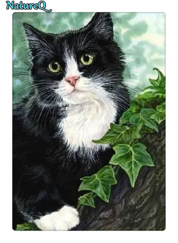 NatureQ 5D Diamond Painting Cross Stitch Diamond Embroidery Cat Full Square Rhinestones Pattern Home Decoration Needle Craft&Art
NatureQ 5D Diamond Painting Cross Stitch Diamond Embroidery Cat Full Square Rhinestones Pattern Home Decoration Needle Craft&Art