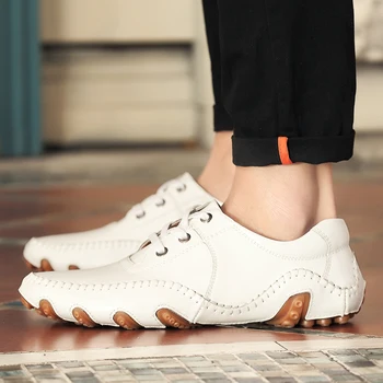 Big Size 38-47 New Leather Men Golf Shoes Comfortable Golf Training Sneakers Outdoor Golf Sport Shoes Men Athletic Trainers 
Big Size 38-47 New Leather Men Golf Shoes Comfortable Golf Training Sneakers Outdoor Golf Sport Shoes Men Athletic Trainers