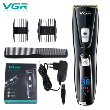 VGR Wholesale Professional Hair cut machine Stainless steel hair clippers men Hair trimmer 
VGR Wholesale Professional Hair cut machine Stainless steel hair clippers men Hair trimmer