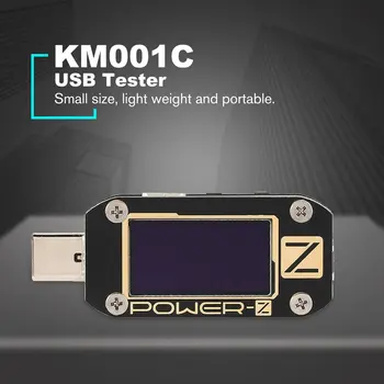 KM001C USB PD Tester Quick Charger Voltage Current Ripple Dual Type-C Meter Power Bank Detector Voltage Meters
KM001C USB PD Tester Quick Charger Voltage Current Ripple Dual Type-C Meter Power Bank Detector Voltage Meters