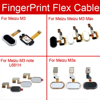 Home Button Fingerprint Sensor Flex Cable For Meizu M3 M3s Max Note Menu Return Key Touch Sensor Flex Ribbon Replacement Repair
Home Button Fingerprint Sensor Flex Cable For Meizu M3 M3s Max Note Menu Return Key Touch Sensor Flex Ribbon Replacement Repair