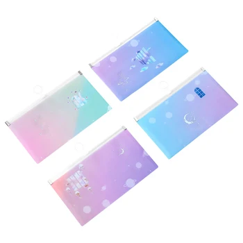 4 Pcs Reusable Silicone Bag Storage Clip Masks Saving Mask Temporary Storage Clip Mask Case Sealed Zipper Bag for Adult