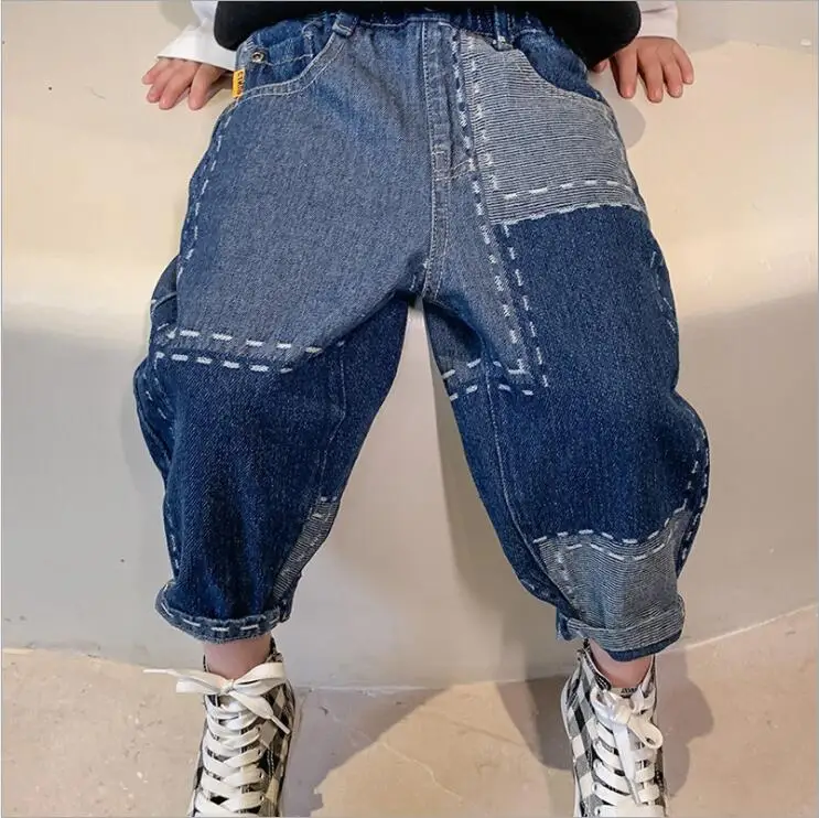 2-7Years Kids Jeans Trousers Clothing Boy Jeans Children Denim Pants Spring Autumn Baby Boy Long Pants Plaids Trousers
2-7Years Kids Jeans Trousers Clothing Boy Jeans Children Denim Pants Spring Autumn Baby Boy Long Pants Plaids Trousers