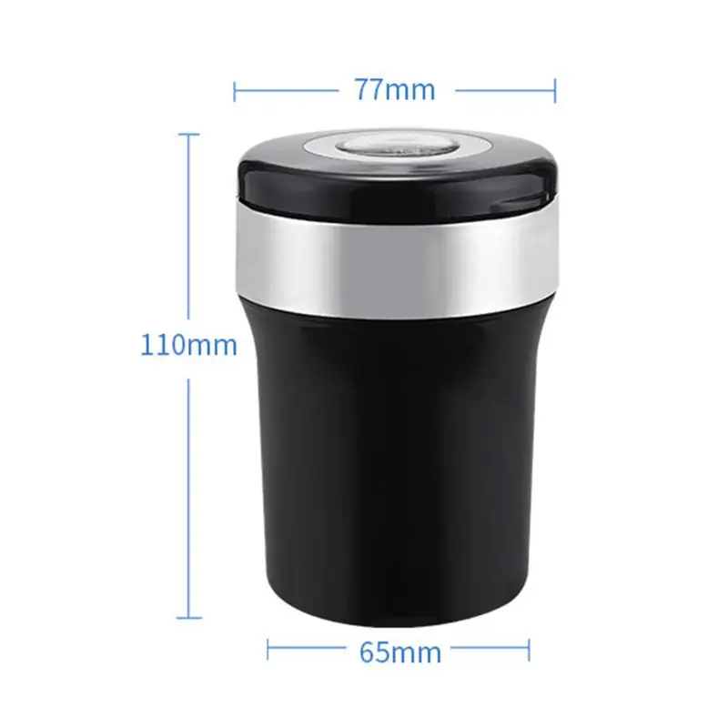 1 PC Car Ashtray Stainless Steel Car Ashtray Cup Holder With Blue LED Light Indicator Smokeless for Most Car Cup Holder
1 PC Car Ashtray Stainless Steel Car Ashtray Cup Holder With Blue LED Light Indicator Smokeless for Most Car Cup Holder