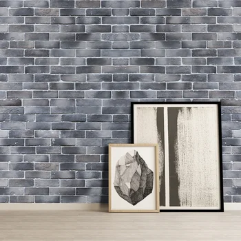 Vintage Style Stone Brick Wall Sticker PVC 3D Self-adhesive Wallpaper Grey Grout Thick Textured Realistic Stickers Room Decor
Vintage Style Stone Brick Wall Sticker PVC 3D Self-adhesive Wallpaper Grey Grout Thick Textured Realistic Stickers Room Decor