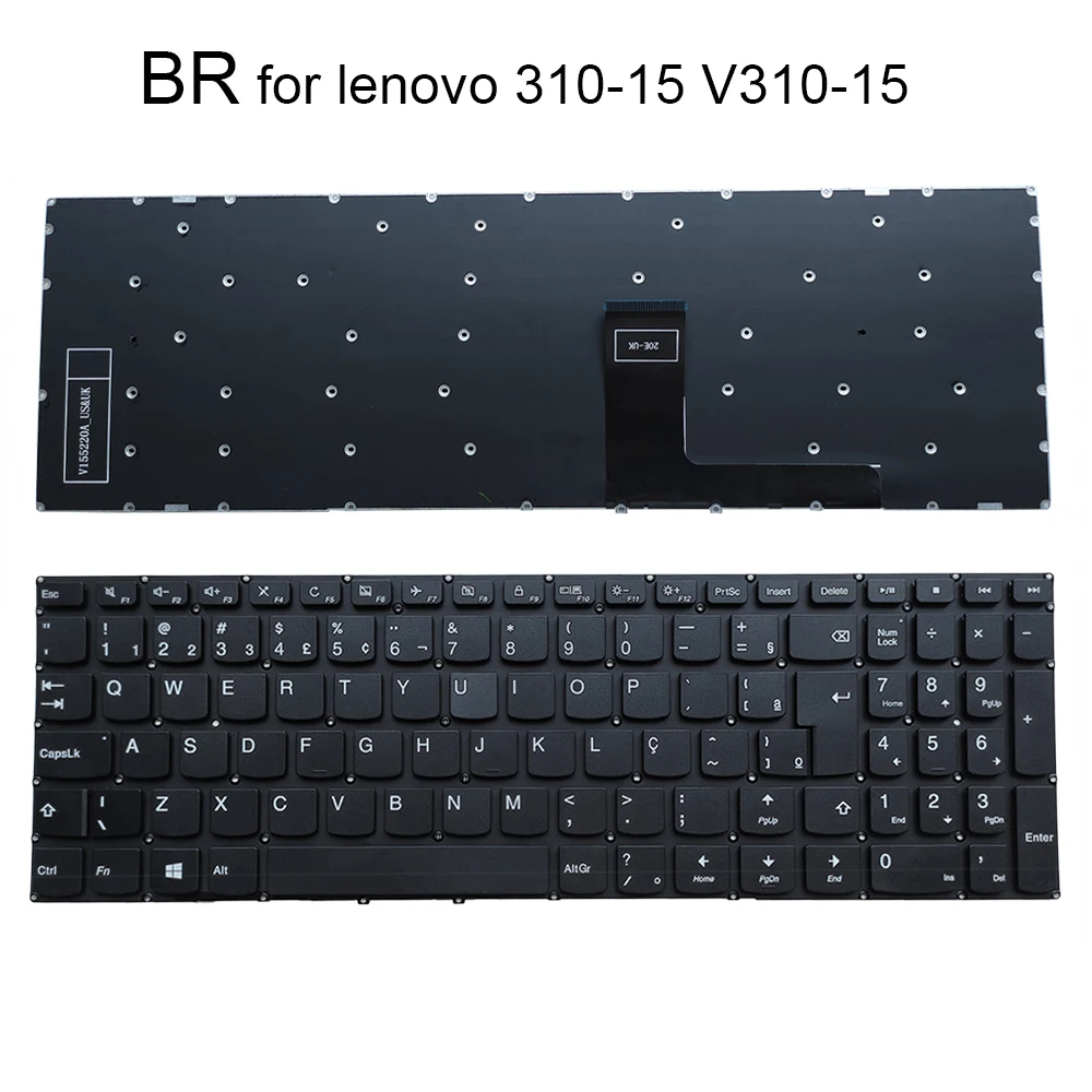 Бразильская Клавиатура для ноутбука Lenovo Ideapad 310-15ABR 15IAP 310-15ISK 310-15IKB 310-15 V310-15IKB 15ISK 5CB0M29109
Бразильская Клавиатура для ноутбука Lenovo Ideapad 310-15ABR 15IAP 310-15ISK 310-15IKB 310-15 V310-15IKB 15ISK 5CB0M29109