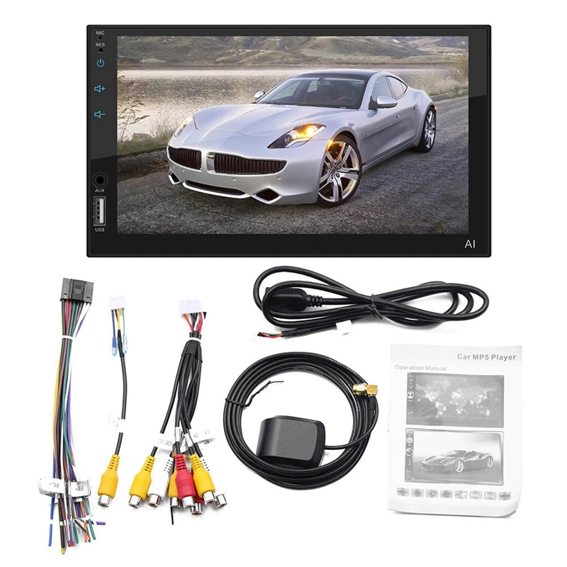 Car Car Android 7 Inch Bluetooth MP5 Player Touch Screen MP4 Card Machine In The Control Navigation Mobile Phone Interconnecti
Car Car Android 7 Inch Bluetooth MP5 Player Touch Screen MP4 Card Machine In The Control Navigation Mobile Phone Interconnecti