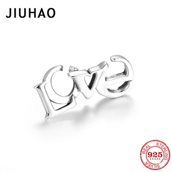 925 Sterling Silver Letter Love Charms Beads Fit Hard Rubber X Bracelets Jewellery European DIY Bracelet Men Jewelry
925 Sterling Silver Letter Love Charms Beads Fit Hard Rubber X Bracelets Jewellery European DIY Bracelet Men Jewelry