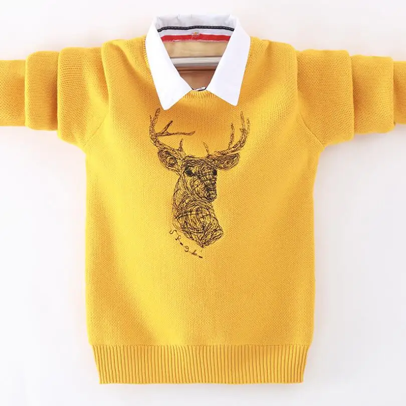 Cotton boys pullovers spring boys warm jacket teenage spring-fall sweaters knitted clothes bottoming shirt big boy clothes hot
Cotton boys pullovers spring boys warm jacket teenage spring-fall sweaters knitted clothes bottoming shirt big boy clothes hot