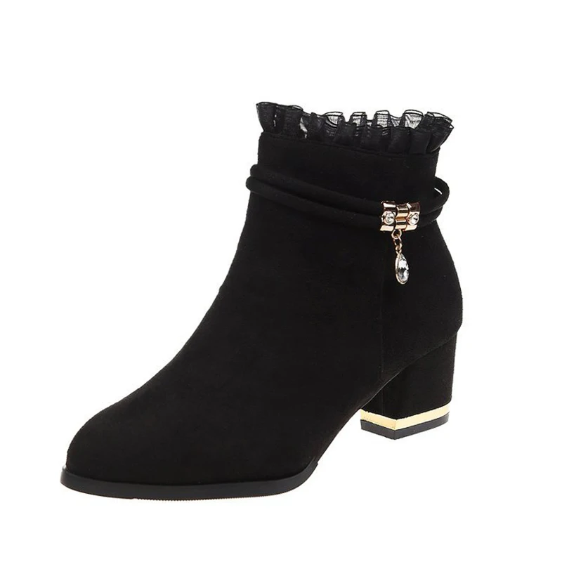 New floral irregular ankle boot with fringe tip and matte side zipper shoes classic high heels for women
New floral irregular ankle boot with fringe tip and matte side zipper shoes classic high heels for women