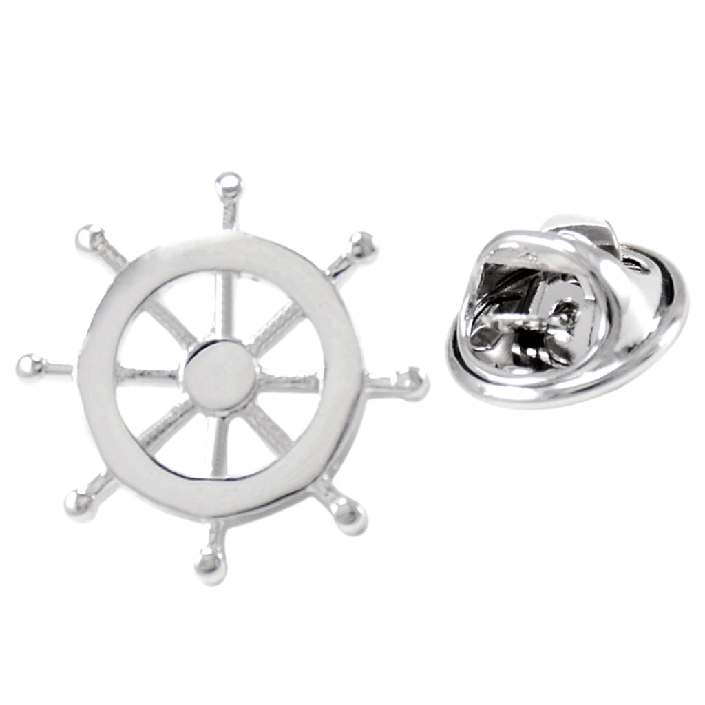 Fashion New Anchor Metal Enamel Brooch Pin Lapel Badge For Wedding Party Mens Elegant Shirt Brooch Jewelry Fashion New Anchor Metal Enamel Brooch Pin Lapel Badge For Wedding Party Mens Elegant Shirt Brooch Jewelry