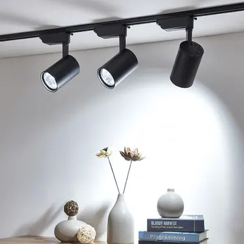 COB 20W LED Track Light Aluminum Ceiling Rail Track Lighting Spot Rail Spotlights Replace Halogen Lamps
COB 20W LED Track Light Aluminum Ceiling Rail Track Lighting Spot Rail Spotlights Replace Halogen Lamps