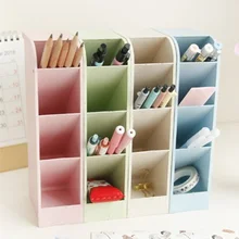 Multi-function 4 Grid Desktop Pen Holder Office School Storage Case Can Stand Rectangular Creative Finishing Box
Multi-function 4 Grid Desktop Pen Holder Office School Storage Case Can Stand Rectangular Creative Finishing Box