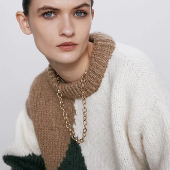 Best lady 2020 Newly ZA New Metal Statement Necklace for Women Wedding Bohemian Initial Long Necklace Jewelry Girl Party Gift
Best lady 2020 Newly ZA New Metal Statement Necklace for Women Wedding Bohemian Initial Long Necklace Jewelry Girl Party Gift