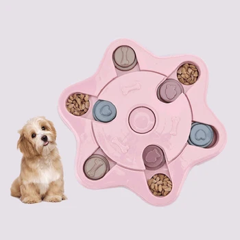New Puzzle Dog Toys Increase IQ Interactive Dog Food Dispenser Pet Dogs Training Games Feeder for Puppy medium Dog Supplies
New Puzzle Dog Toys Increase IQ Interactive Dog Food Dispenser Pet Dogs Training Games Feeder for Puppy medium Dog Supplies