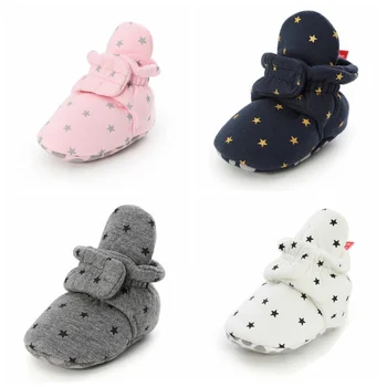 0-18M Newborn Baby Socks Shoes Boy Girl Toddler First Walkers Booties Cotton Dot Soft Anti-slip Warm Infant Crib Shoes
0-18M Newborn Baby Socks Shoes Boy Girl Toddler First Walkers Booties Cotton Dot Soft Anti-slip Warm Infant Crib Shoes