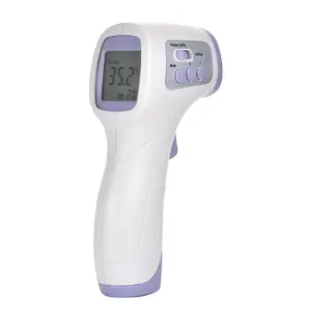 Non-contact Digital Infrared Forehead Thermometer LCD Backlight Display Screen Thermometer With High Temperature Alarm Function
Non-contact Digital Infrared Forehead Thermometer LCD Backlight Display Screen Thermometer With High Temperature Alarm Function