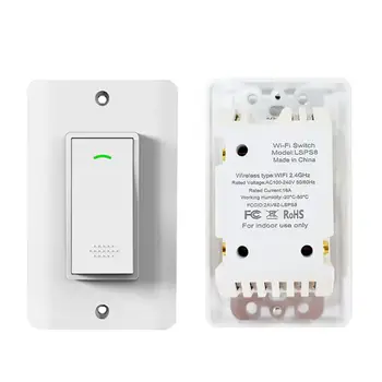 2020 NEW WiFi smart switch key switch APP control with Smart Life remote control sharing wifi switch smart home US standard
2020 NEW WiFi smart switch key switch APP control with Smart Life remote control sharing wifi switch smart home US standard