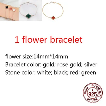 14mm New 925 sterling silver bracelet high-end fashion romantic clover bracelet jewelry fashion wild jewelry hot
14mm New 925 sterling silver bracelet high-end fashion romantic clover bracelet jewelry fashion wild jewelry hot