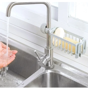 Kitchen Sink Faucet Sponge Plastic Shelf Hanger Holder Draining Rack Bathroom Shower Towel Organizer Storage Rack 3 Colors 
Kitchen Sink Faucet Sponge Plastic Shelf Hanger Holder Draining Rack Bathroom Shower Towel Organizer Storage Rack 3 Colors