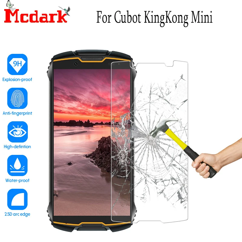 2.5D 9H закаленное стекло для Cubot KingKong Mini защита экрана 4 0 дюймов Закаленное телефона