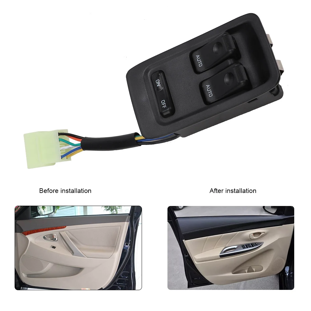 FD14-66-350C Front Left Master Power Window Control Switch for Mazda RX7 RX-7 1993 1994 1995 1996 1997 1998 1999 2000 2001 2002
FD14-66-350C Front Left Master Power Window Control Switch for Mazda RX7 RX-7 1993 1994 1995 1996 1997 1998 1999 2000 2001 2002