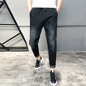 2020 Season Jeans Summer New Man Pants Men Fashion Pant Solid Trousers Men Slim Fit All Match Streetwear Casual Men Harem Pants
2020 Season Jeans Summer New Man Pants Men Fashion Pant Solid Trousers Men Slim Fit All Match Streetwear Casual Men Harem Pants